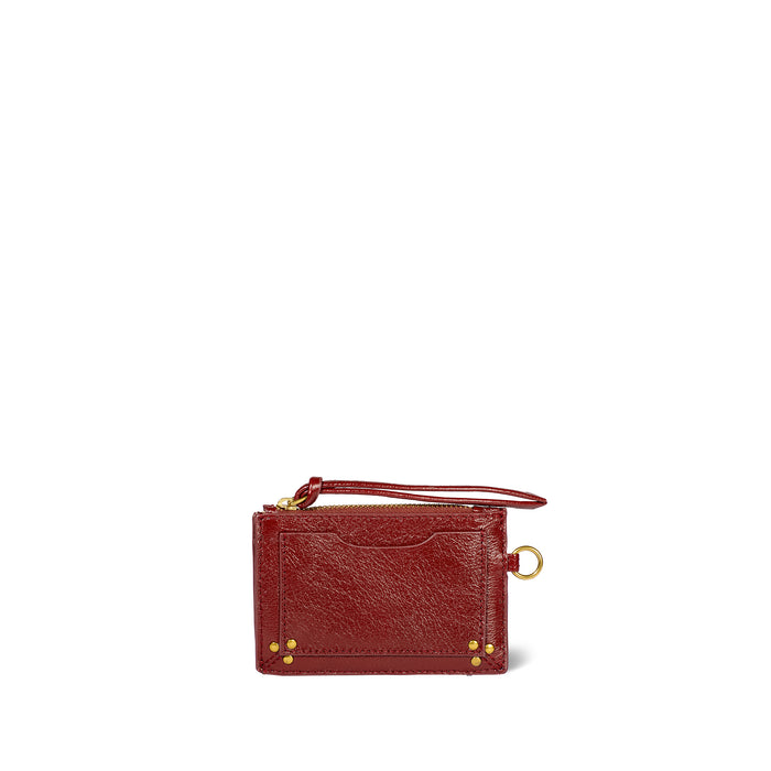 Jerome Dreyfuss Lucky Porte Cartes Buffle Acajou