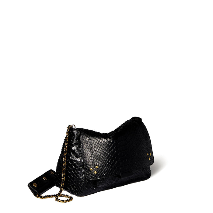 Jerome Dreyfuss Lulu M Python Noir