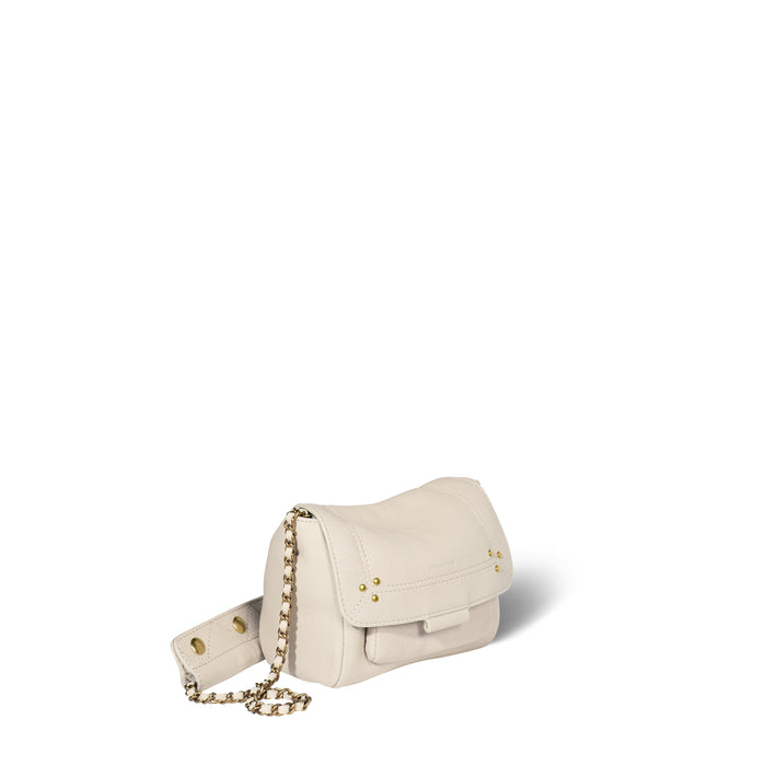 Jerome Dreyfuss Lulu S Chèvre Ecru Grainé