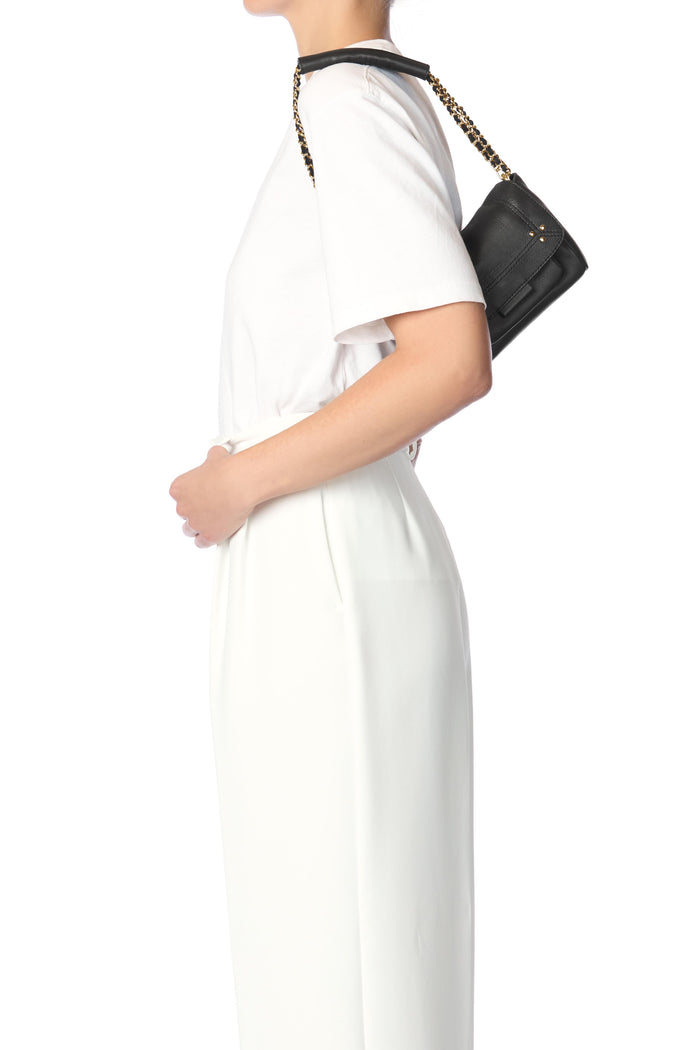 Jerome Dreyfuss Lulu S Veau Noir Brass