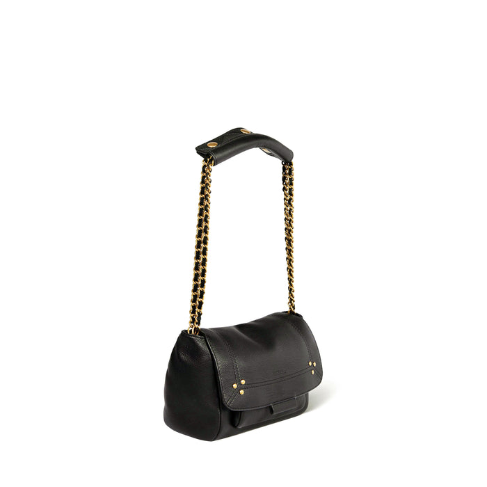 Jerome Dreyfuss Lulu S Veau Noir Brass