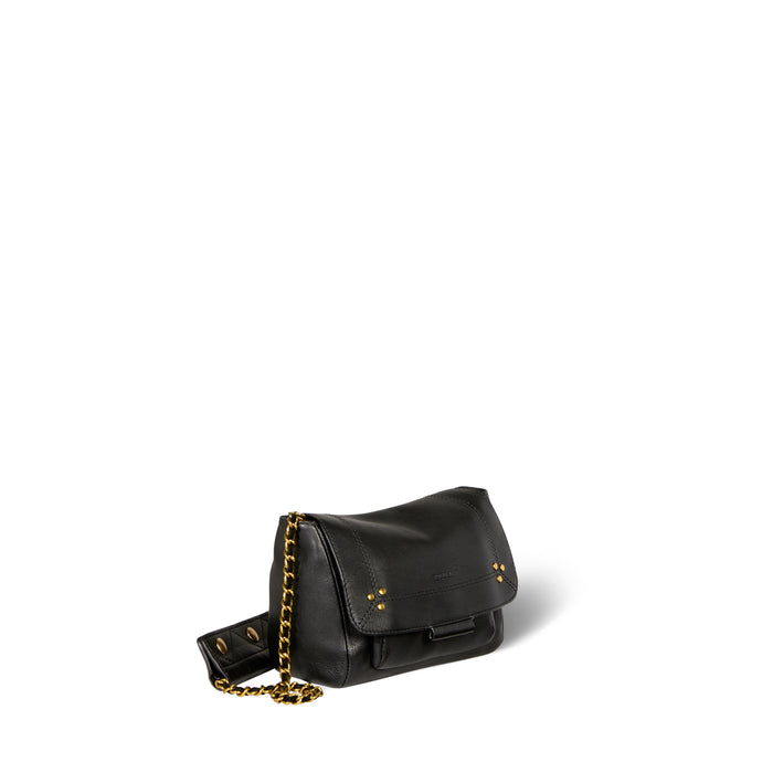 Jerome Dreyfuss Lulu S Veau Noir Brass