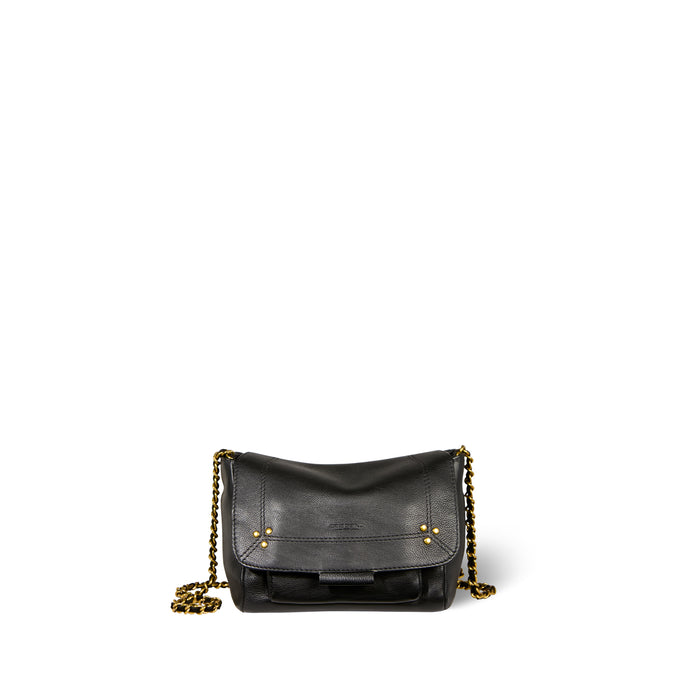 jerome dreyfuss Lulu S Veau Noir Brass