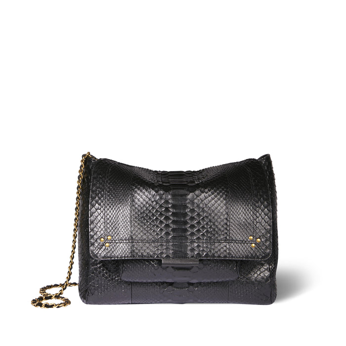 jerome dreyfuss Lulu XL Python Noir