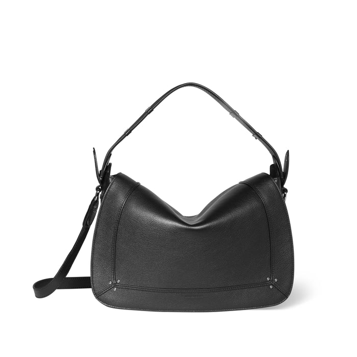 jerome dreyfuss Pepito L Buffle Noir Silver