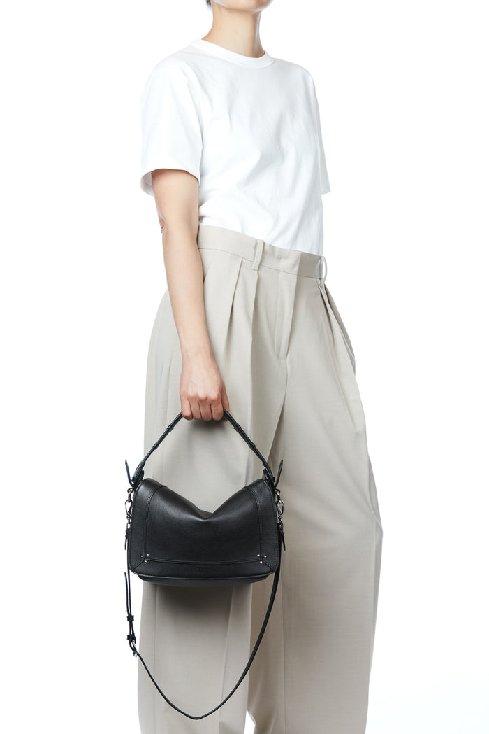 Jerome Dreyfuss Pepito M Buffle Noir Silver