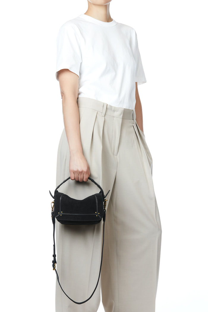 Jerome Dreyfuss Pepito S Croûte Velours Noir