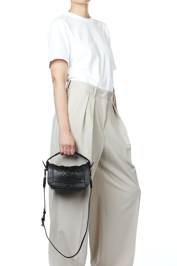 Jerome Dreyfuss Pepito S Python Noir