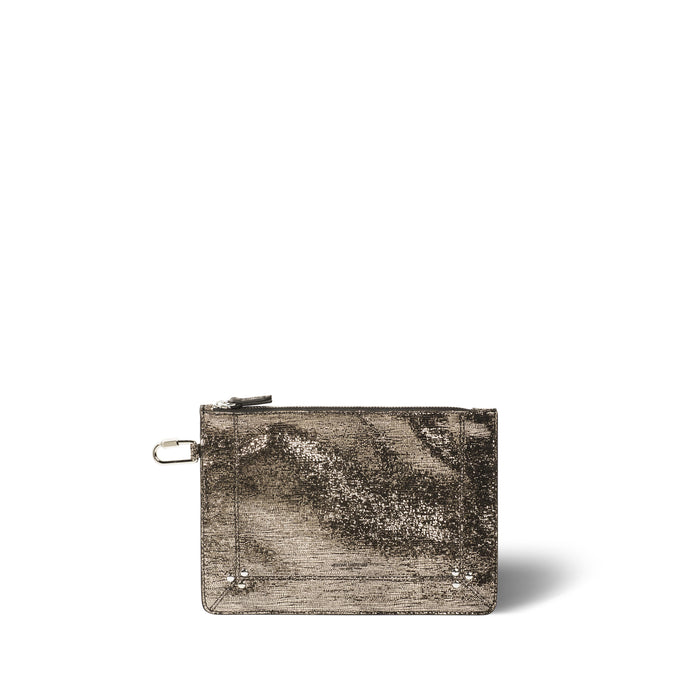 jerome dreyfuss Popoche M Chèvre Lamé Champagne