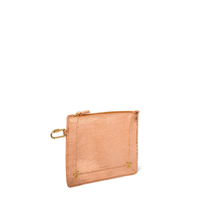 Jerome Dreyfuss Popoche M Chèvre Lamé Rose Gold
