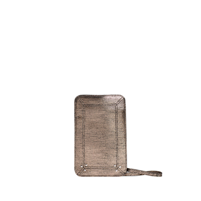 jerome dreyfuss Porte Mobile Chèvre Lamé Champagne