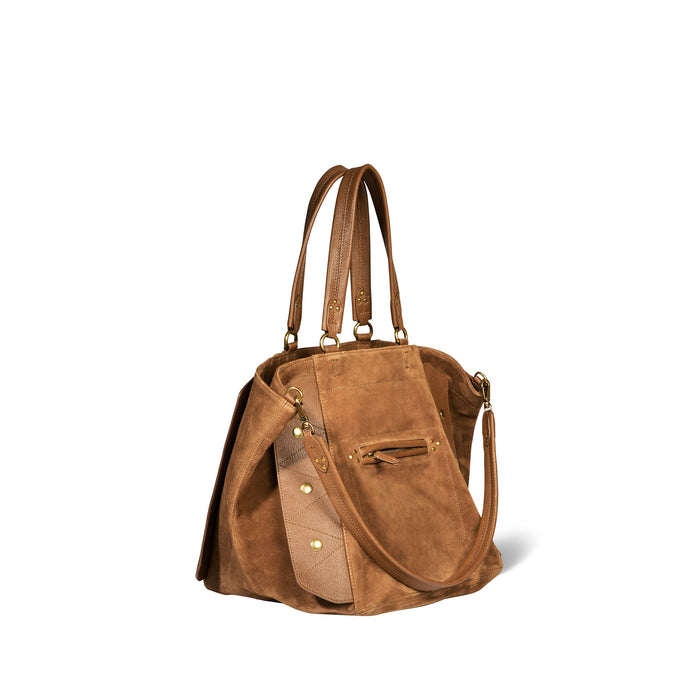 Jerome Dreyfuss Roger Croûte Velours Tabac