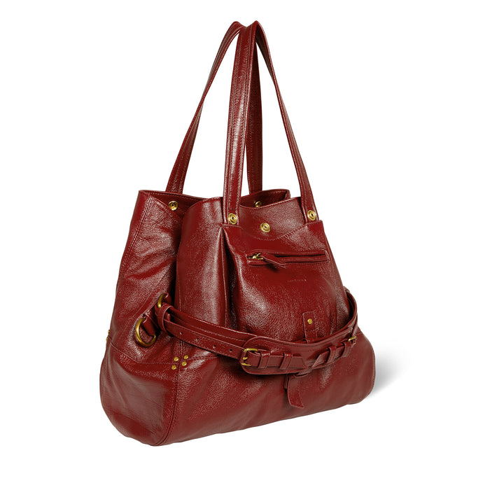 Jerome Dreyfuss Sac Billy M Buffle Acajou