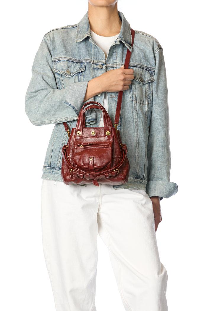 Jerome Dreyfuss Sac Billy Nano Buffle Acajou