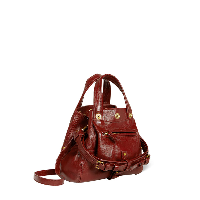 Jerome Dreyfuss Sac Billy Nano Buffle Acajou
