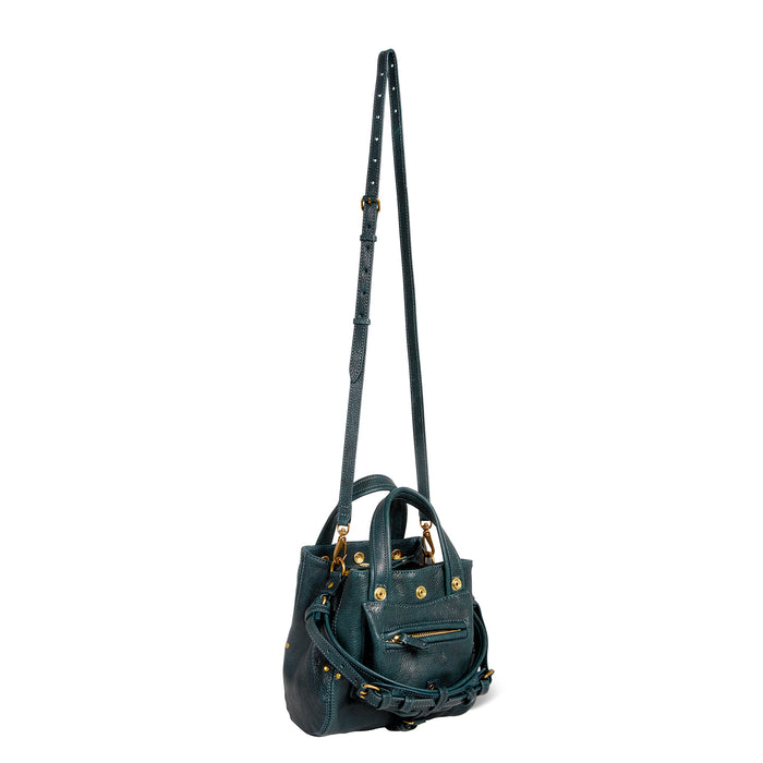 Jerome Dreyfuss Sac Billy Nano Chèvre Petrol