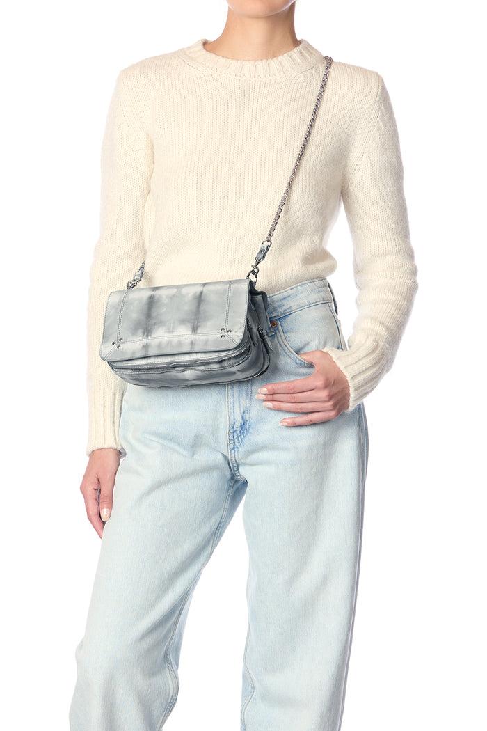 Jerome Dreyfuss Sac Bobi Agneau Tie & Dye Gris