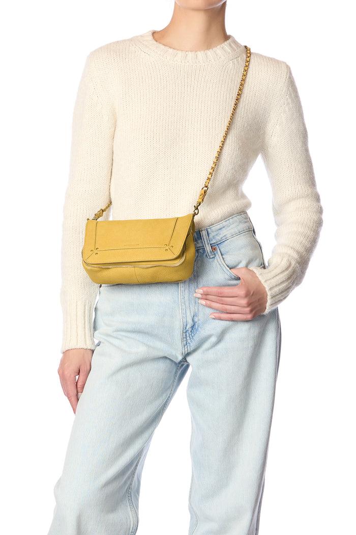 Jerome Dreyfuss Sac Bobi S Vachette Nubuck Mimosa