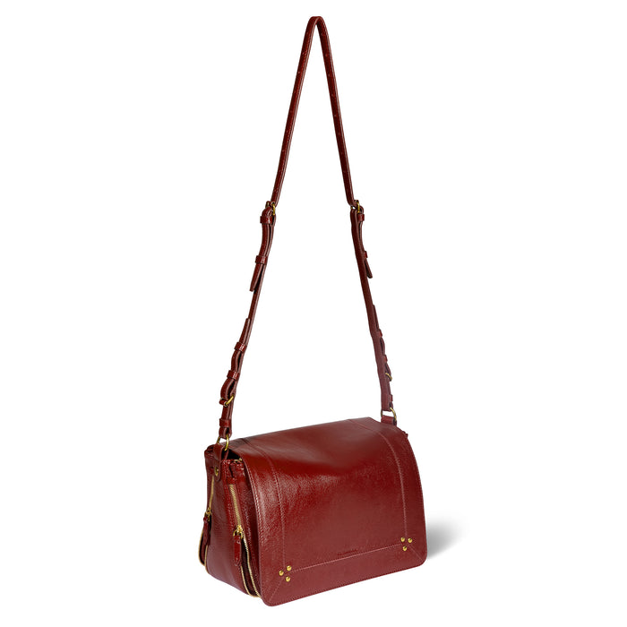 Jerome Dreyfuss Sac Igor Buffle Acajou