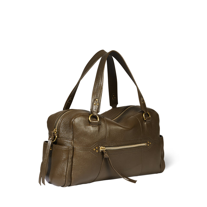 Jerome Dreyfuss Sac Lucky Bowling Buffle Kaki