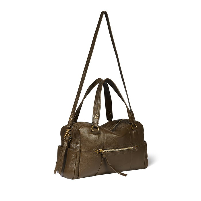 Jerome Dreyfuss Sac Lucky Bowling Buffle Kaki