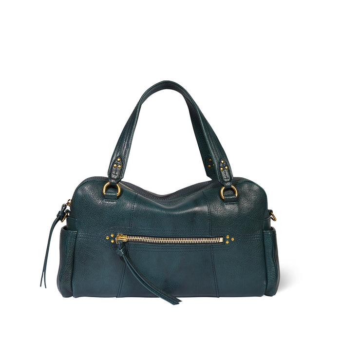 jerome dreyfuss Sac Lucky Bowling Chèvre Petrol