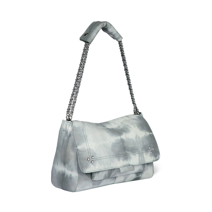 Jerome Dreyfuss Sac Lulu M Agneau Tie & Dye Gris