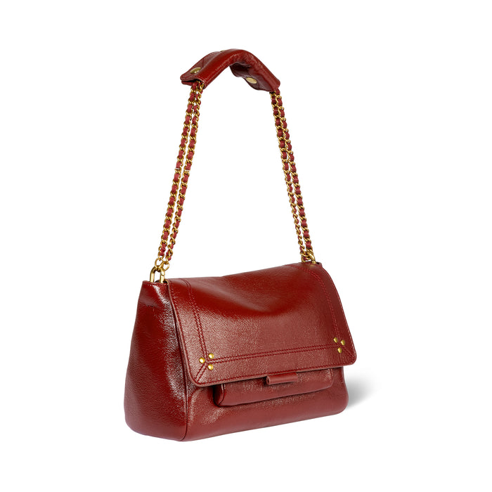 Jerome Dreyfuss Sac Lulu M Buffle Acajou