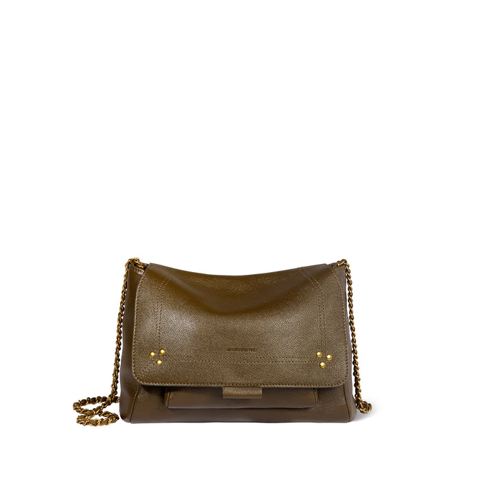 jerome dreyfuss Sac Lulu M Buffle Kaki