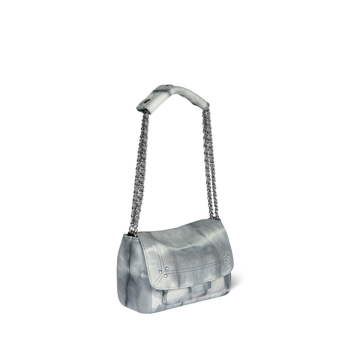 Jerome Dreyfuss Sac Lulu S Agneau Tie & Dye Gris