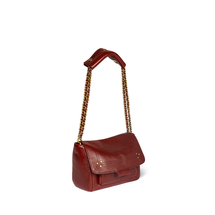 Jerome Dreyfuss Sac Lulu S Buffle Acajou