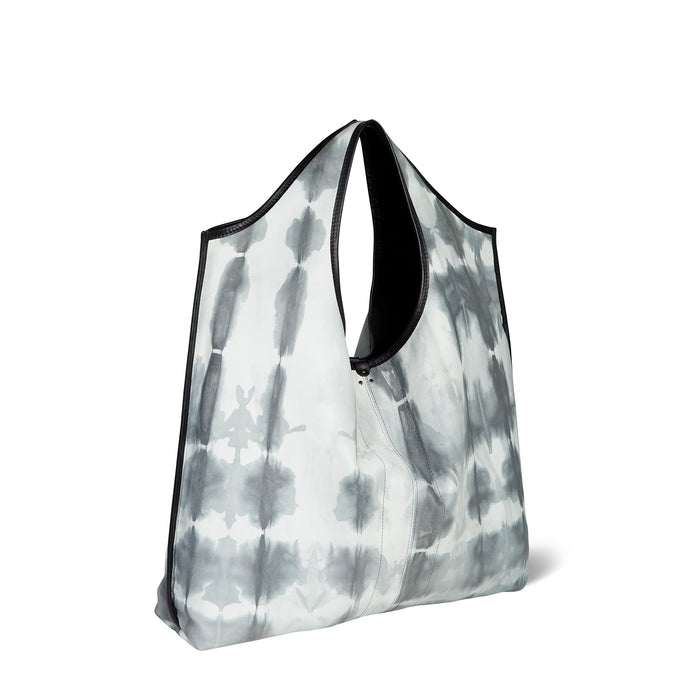 Jerome Dreyfuss Sac Paco Agneau Tie & Dye Gris