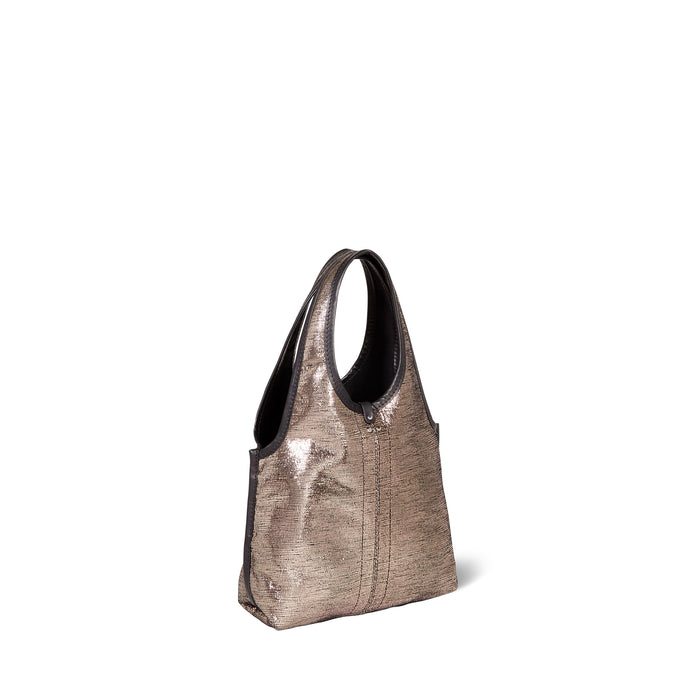 Jerome Dreyfuss Sac Paco S Chèvre Lamé Champagne