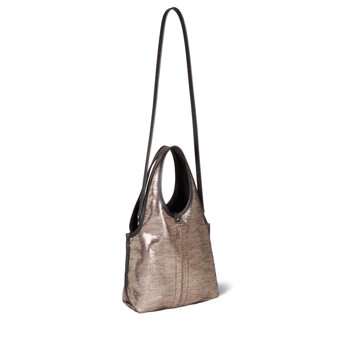 Jerome Dreyfuss Sac Paco S Chèvre Lamé Champagne