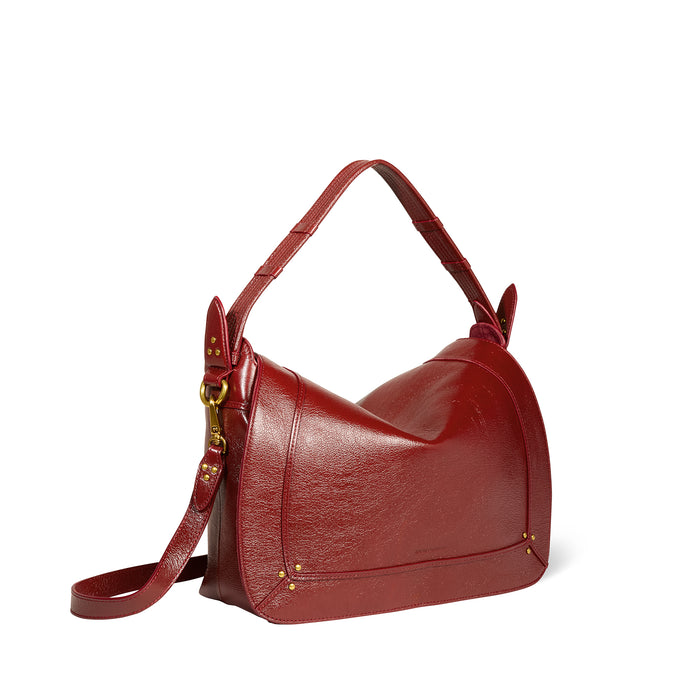 Jerome Dreyfuss Sac Pepito L Buffle Acajou