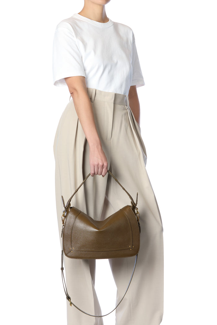 Jerome Dreyfuss Sac Pepito L Buffle Kaki