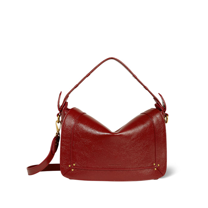 jerome dreyfuss Sac Pepito M Buffle Acajou