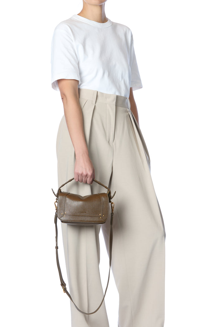 Jerome Dreyfuss Sac Pepito S Buffle Kaki