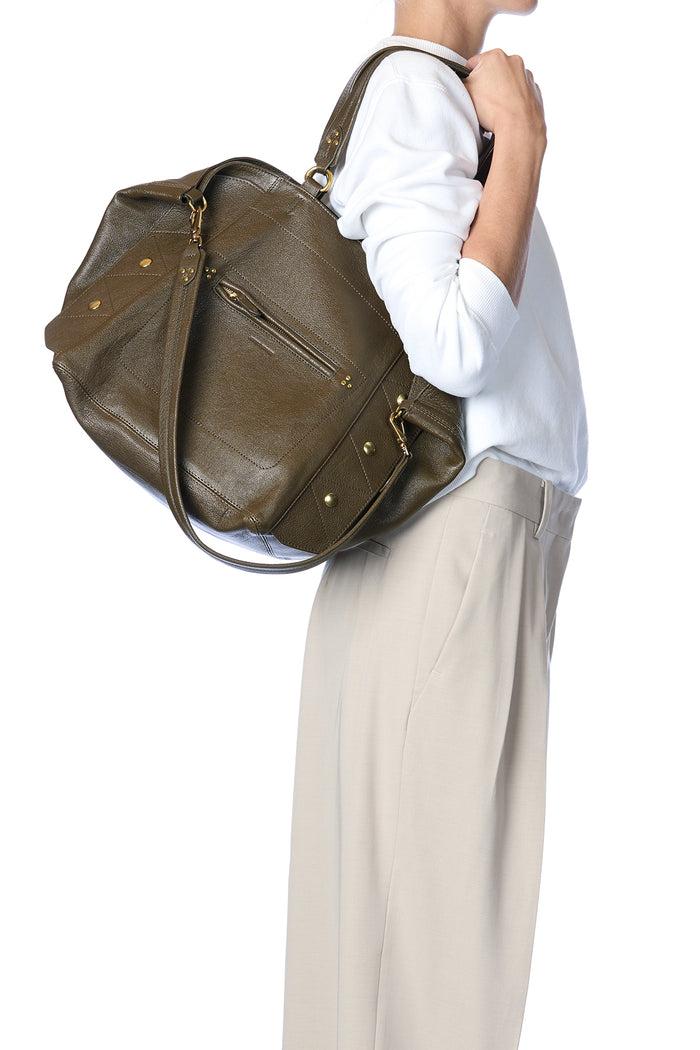 Jerome Dreyfuss Sac Roger Buffle Kaki