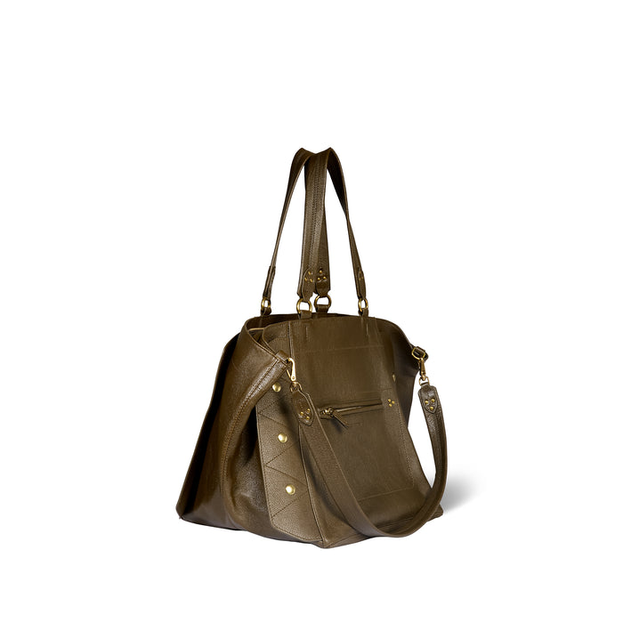 Jerome Dreyfuss Sac Roger Buffle Kaki