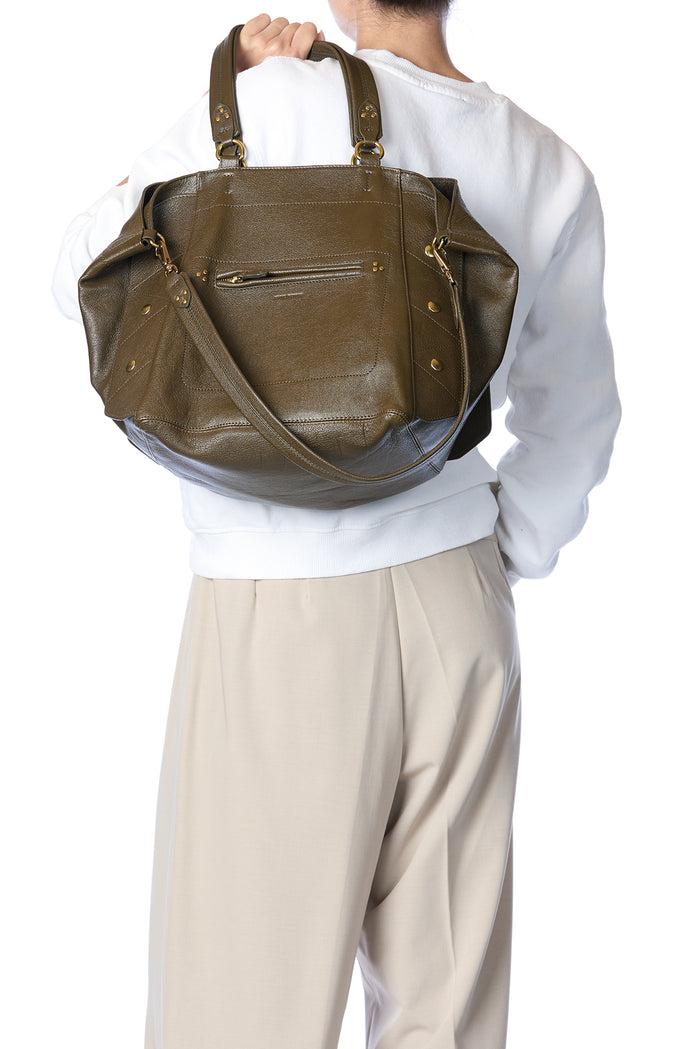 Jerome Dreyfuss Sac Roger Buffle Kaki