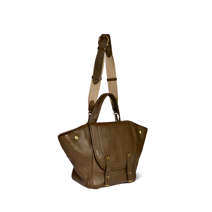 Jerome Dreyfuss Sac Stan Panier M Buffle Kaki