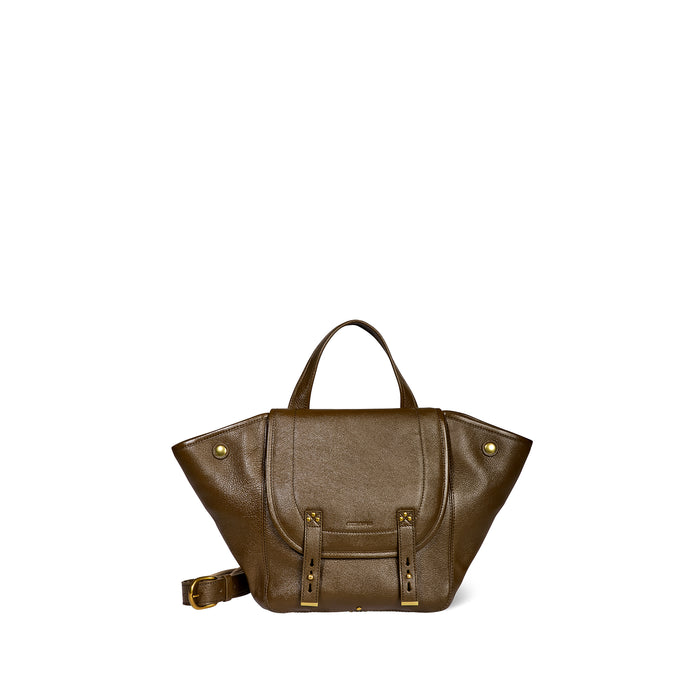 jerome dreyfuss Sac Stan Panier M Buffle Kaki