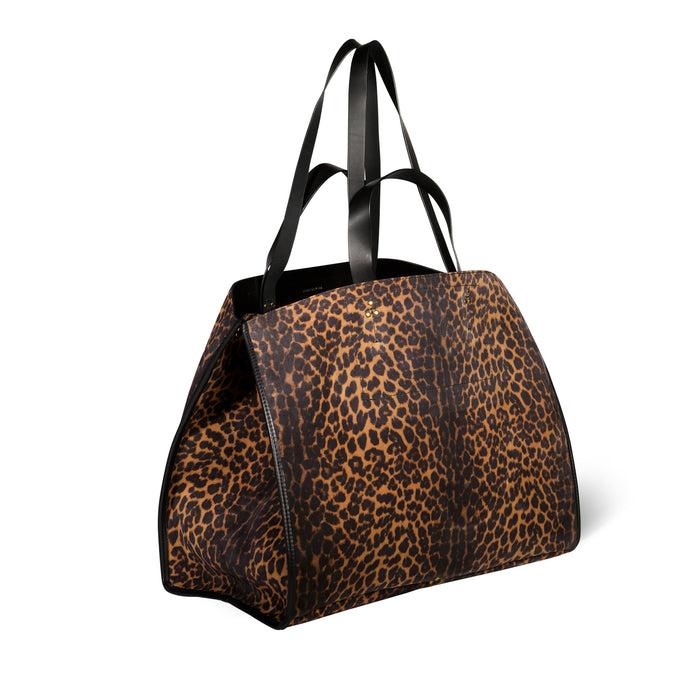 Jerome Dreyfuss Léon L Croûte Velours Léopard Chamois