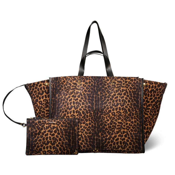 jerome dreyfuss Léon L Croûte Velours Léopard Chamois