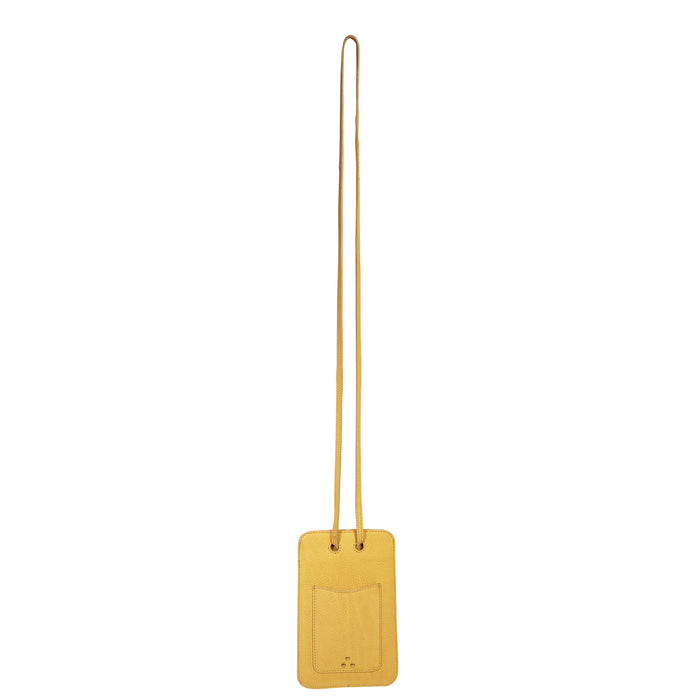 Jerome Dreyfuss Porte Mobile Vachette Nubuck Mimosa