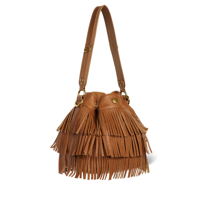 Jerome Dreyfuss Sac Ben S Croûte Velours Haenyeo Caramel