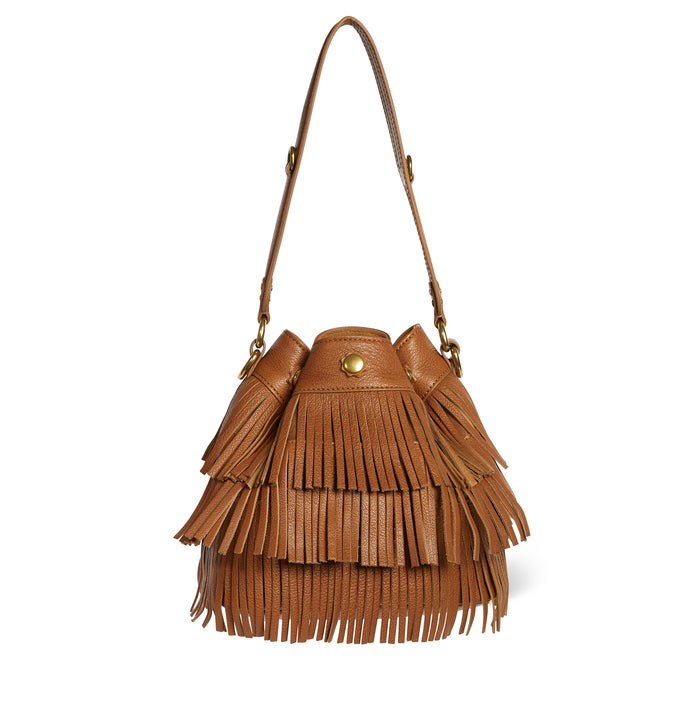 jerome dreyfuss Sac Ben S Croûte Velours Haenyeo Caramel