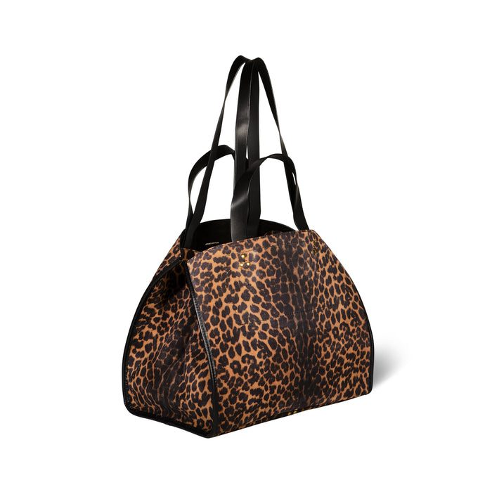 Jerome Dreyfuss Sac Cabas Léon M Croûte Velours Léo Chamois