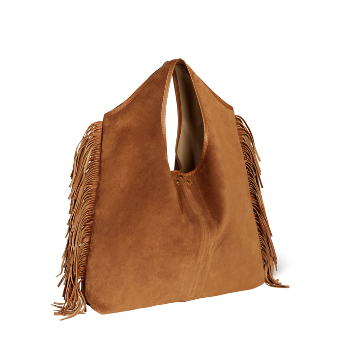 Jerome Dreyfuss Sac Paco Croûte Velours Haenyeo Caramel